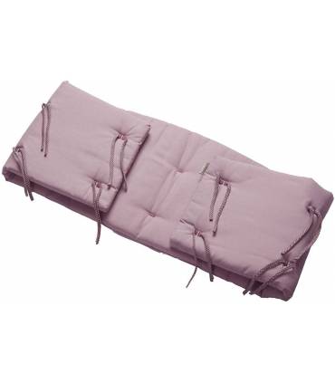 Leander Organic Nestchen für Babybett - Dusty Rose