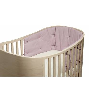 Leander Organic Nestchen für Babybett - Dusty Rose