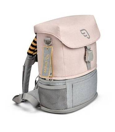 Stokke JetKids Crew Backpack Pink Lemonade (Kinder-Rucksack erweiterbar)