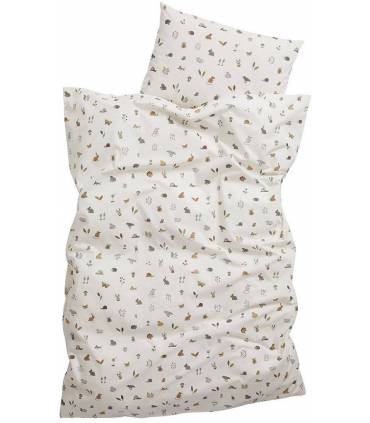 Leander Bettwäsche Forrest 100x135 cm - Cappuccino