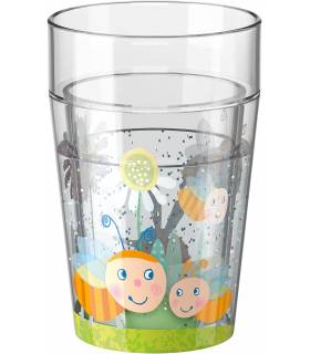 Haba Glitzerbecher Flotte Flitzer (Trinkbecher)