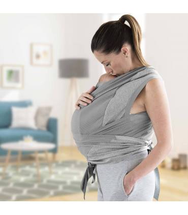 Boppy ComfyHug Babytrage - Silver Green