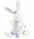 Doudou Schmusetuch mit Schnullerkette - Hase Matrose
