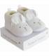 Zewi Finkli Interlock White/Ciel Stars