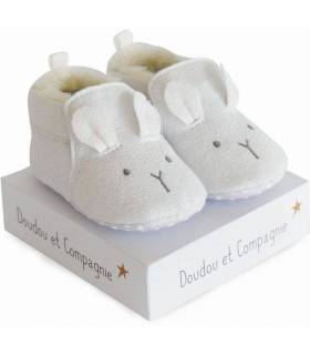 Zewi Finkli Interlock White/Ciel Stars