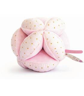 Doudou Traumfänger Ball/Rassel - Rosa