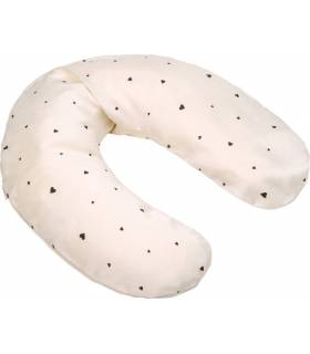Zewi BÃ©bÃ©-Jou Baby- Lagerungskissen 100cm  (Mit Bezug) Classic Hearts