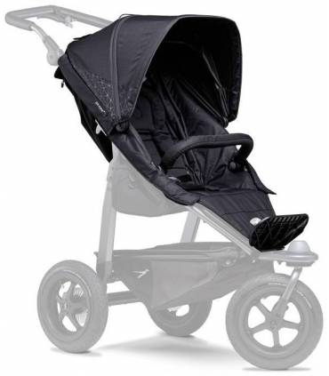 TFK Komfortsitz-Einhang XXL für MONO TFK KOMBI-Kinderwagen schwarz