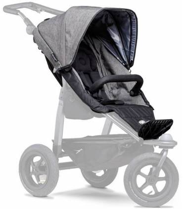 TFK Komfortsitz-Einhang XXL für MONO TFK KOMBI-Kinderwagen schwarz