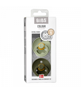 Bibs Nuggi Size 1 - Sage & Hunter Green