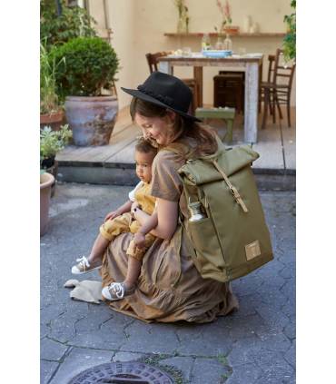 Lässig 4-Family GREEN Label Rolltop Rucksack Olive