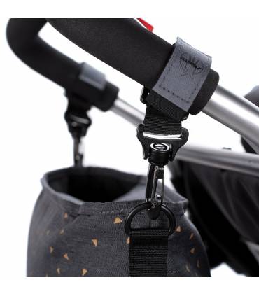 Lässig 4-Family Casual Buggy-Organizer Triangle Dark Grey