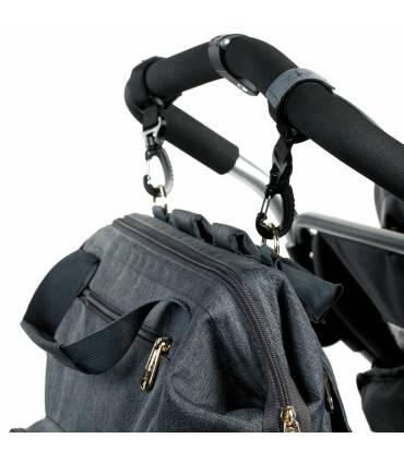 Lässig 4-Family Goldie Backpack Anthracite