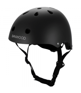 Banwood Kinder Helm Schwarz