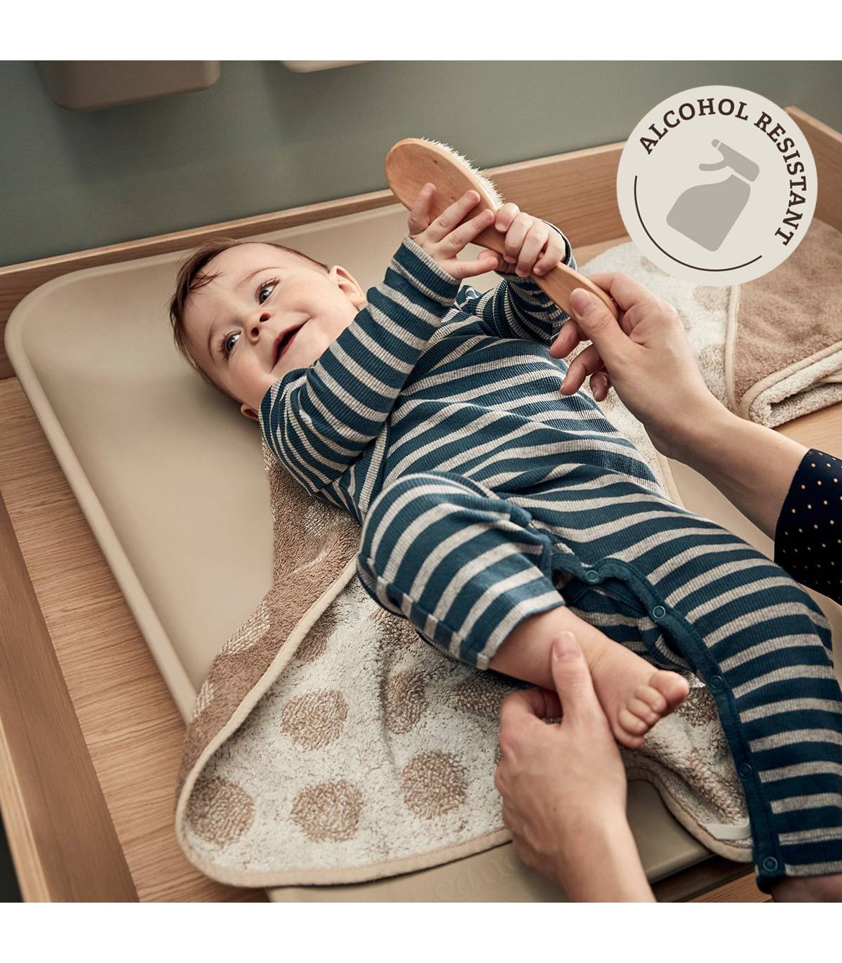 Leander Matty Wickelkissen - hygienische Wickelauflage