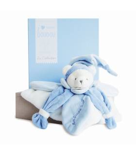 Doudou Schmusetuch Bär Blau