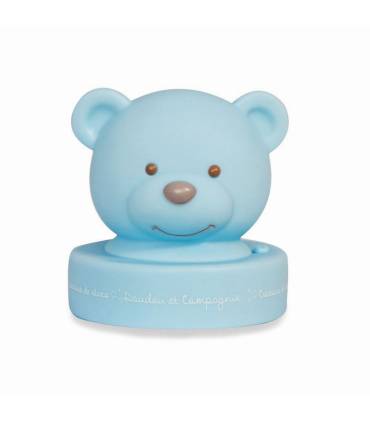 Doudou Nachtlicht Bär Blau