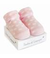 Doudou Babysocken Rosa Punkte