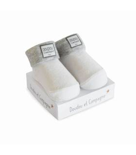 copy of Zewi Finkli Interlock White/Ciel Stars
