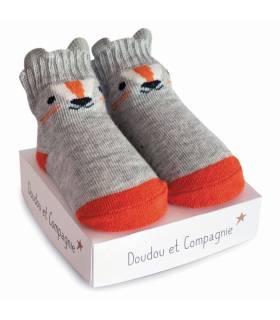 Doudou Babysocken Maus