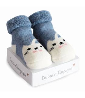 Doudou Babysocken Katze