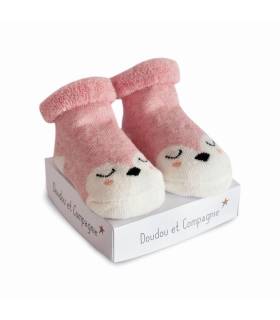 Doudou Babysocken Maus