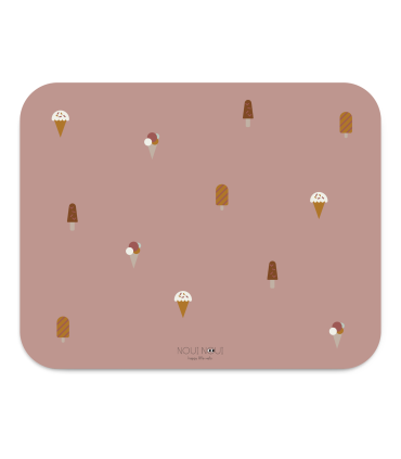 Noui Noui Floor Mat Ice Cream Rose