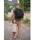 Lässig Wickelrucksack Goldie Up Black