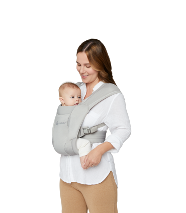 Ergobaby Embrace Soft Air Mesh Babytrage Soft Grey