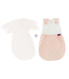 Träumeland LIEBMICH Schlafsack 3tlg. Set Märchengold