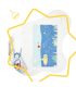 Badabulle Badematte mit Thermometer Meerestiere