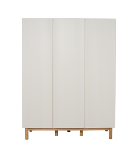 Quax Mood Kleiderschrank 3 Türen Clay