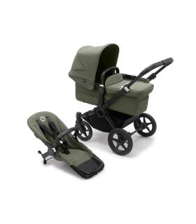 Bugaboo Donkey 5 Schwarz / Waldgrün