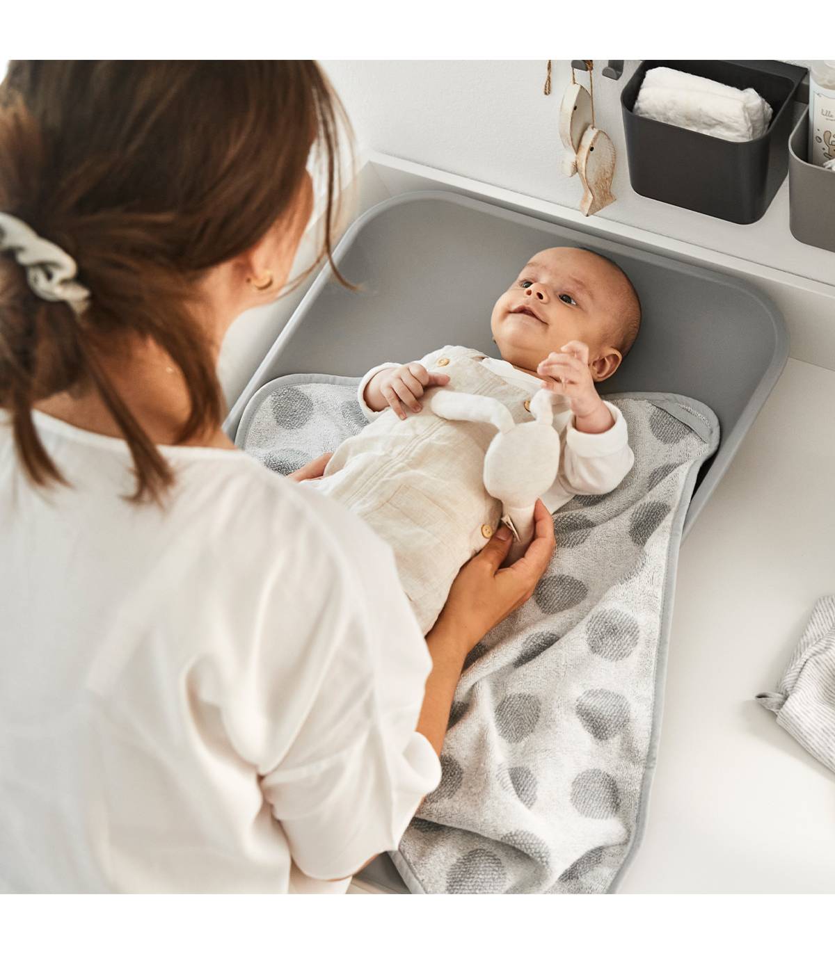 Leander Matty Wickelkissen - hygienische Wickelauflage