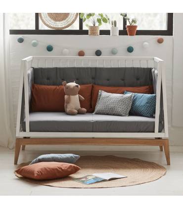 Sofa-Set für Luna Babybett 140 cm Cool Grey