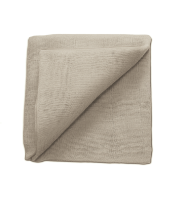 Zewi Bébé-Jou Baby Gaze UNI Bunt 60x60 (Nuscheli) Beige