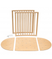 Stokke Sleepi Bett V3 Umbausatz Natur