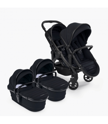 iCandy Peach 7 Zwillingswagen Black Edition
