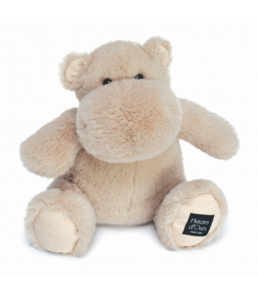 Doudou Hippo 25cm Beige