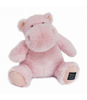 Doudou Hippo 25cm Rosa