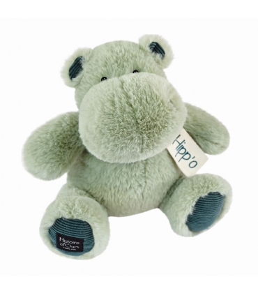 Doudou Hippo 25cm Mandel