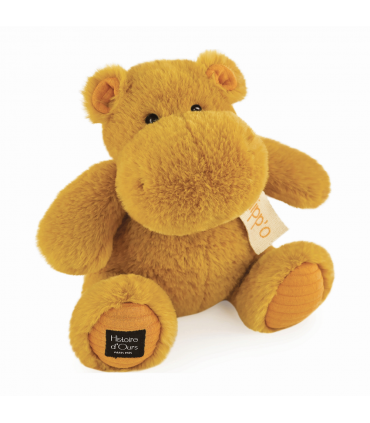 Doudou Hippo 25cm Oker