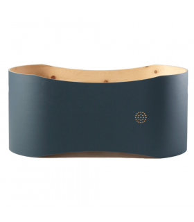 Benni's Nest Babybett SET aus Arvenholz Abendblau