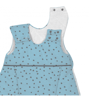Odenwälder Airpoints Schlafsack Dancing Dots Blue Pearl