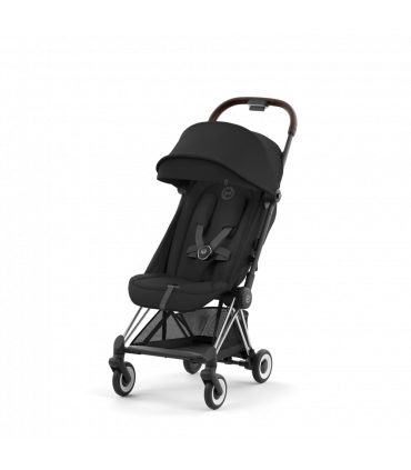 Cybex Coya Chrome Dark Brown Sepia Black
