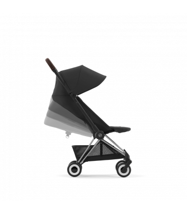 Cybex Coya Chrome Dark Brown Sepia Black