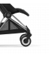 Cybex Coya Chrome Dark Brown Sepia Black