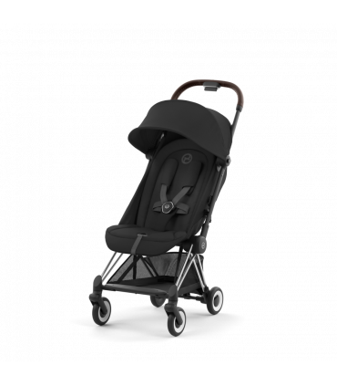 Cybex Coya Chrome Dark Brown Sepia Black