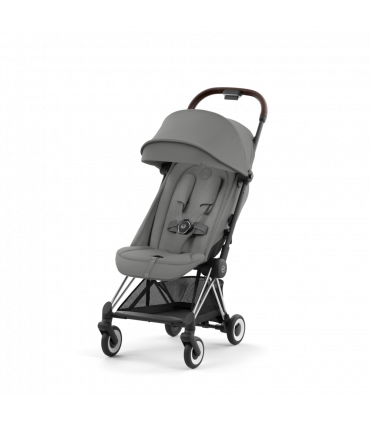 Cybex Coya Chrome Dark Brown Mirage Grey