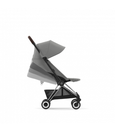 Cybex Coya Chrome Dark Brown Mirage Grey